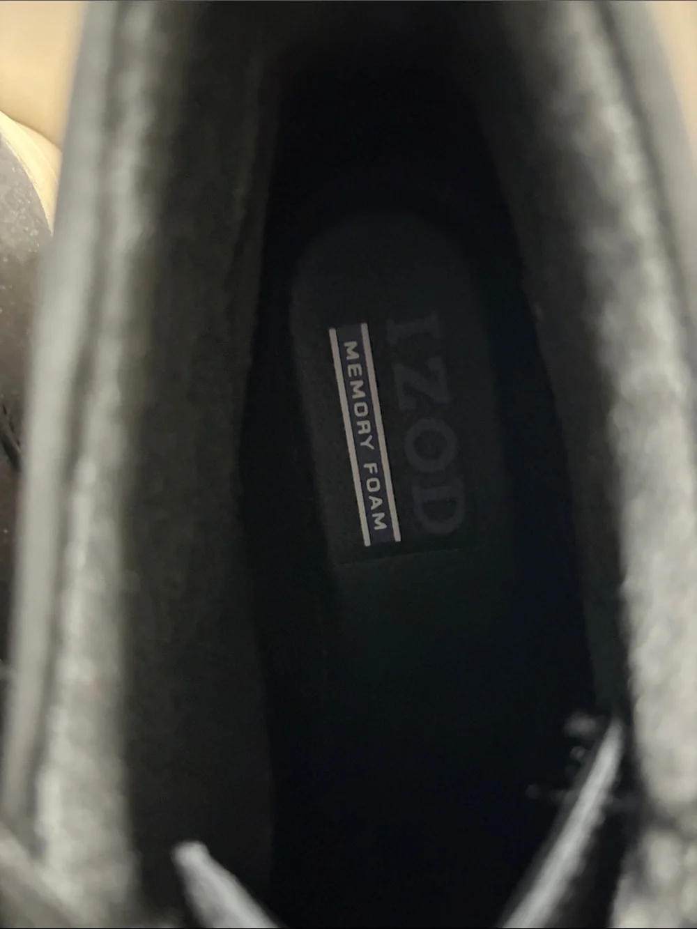 Izod Men's Black Chukka Boots with Cream Sole